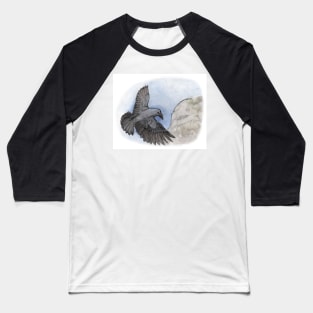 Rebel Raven Baseball T-Shirt